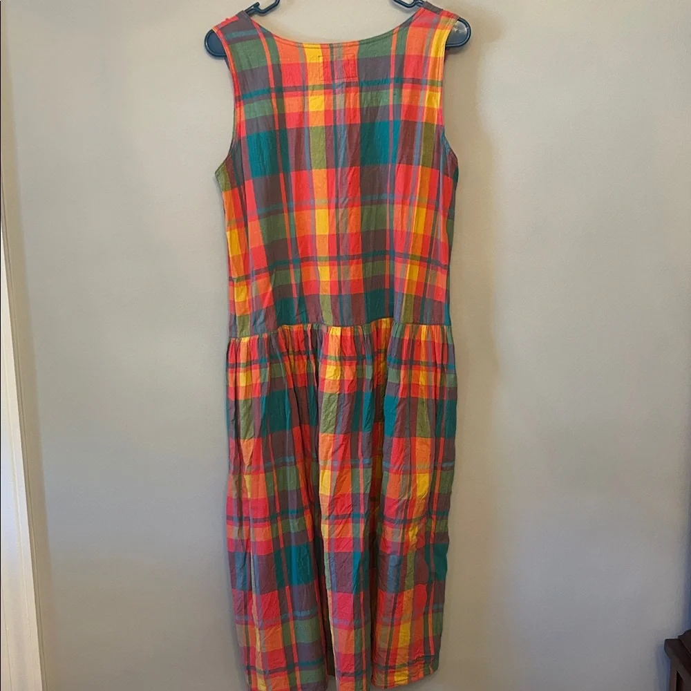 The Copy Right Classic Vintage Plaid Dress, Size Large - Picture 5 of 5